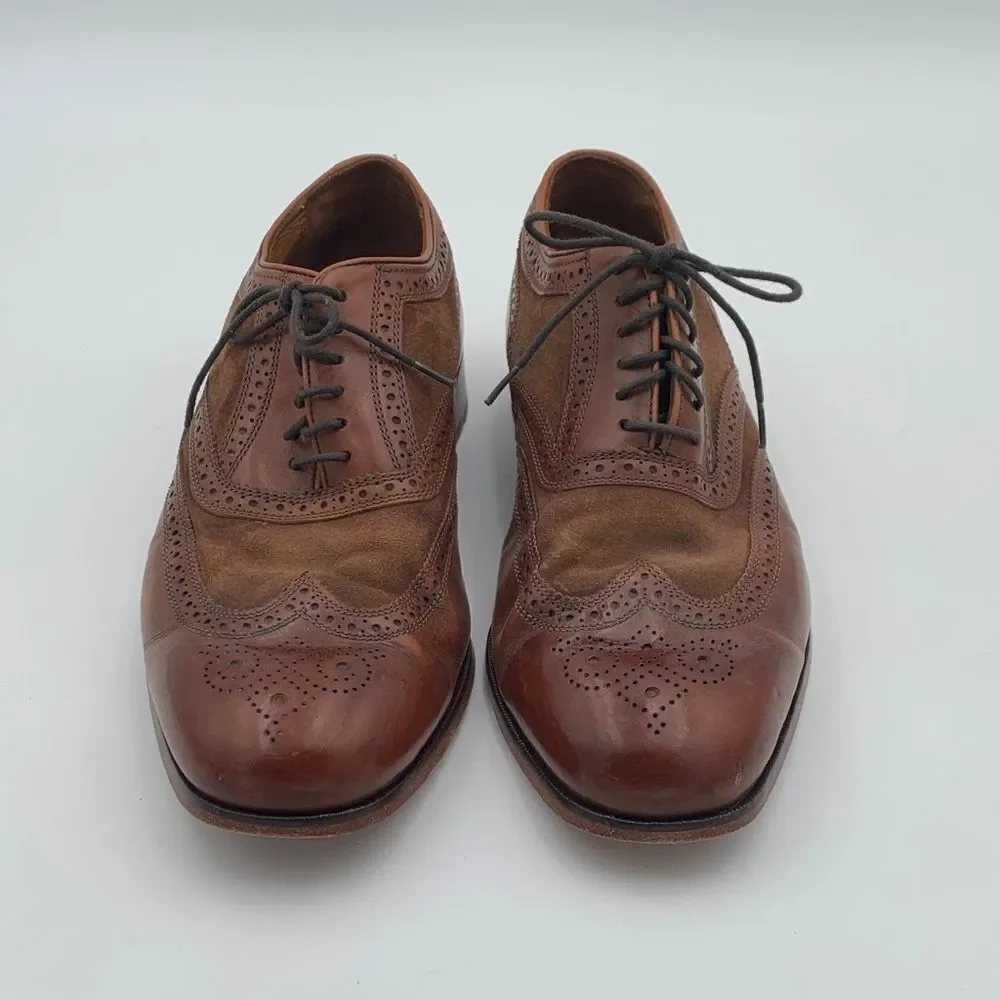 Florsheim Classic Brown Leather Men's Brogues men’s 10.5